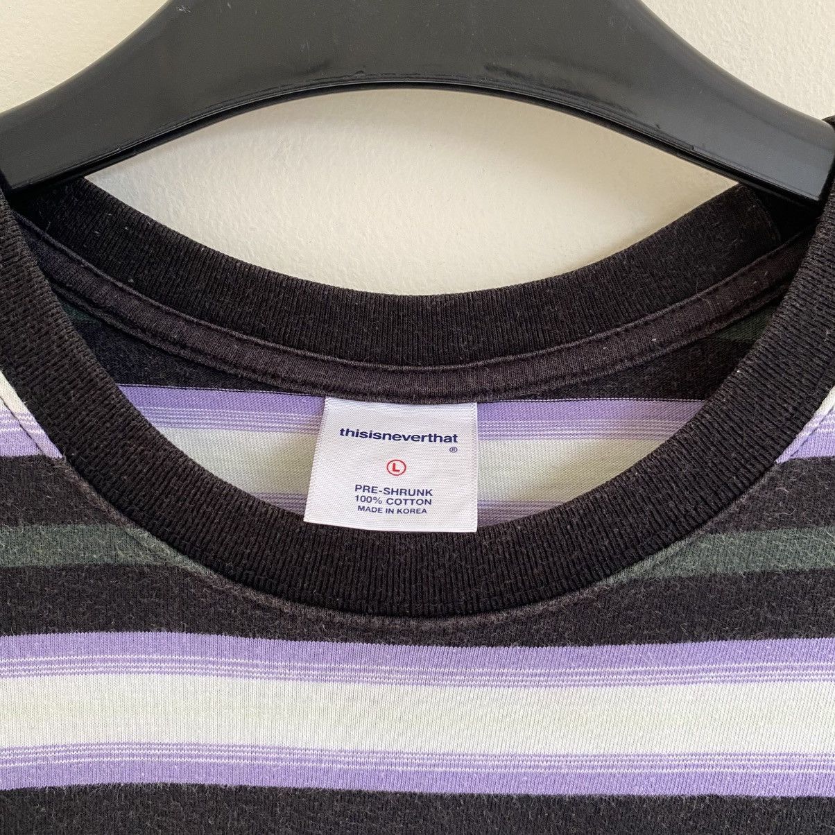 thisisneverthat Stripe Tee Thisisneverthat Size US L / EU 52-54 / 3 - 3 Thumbnail