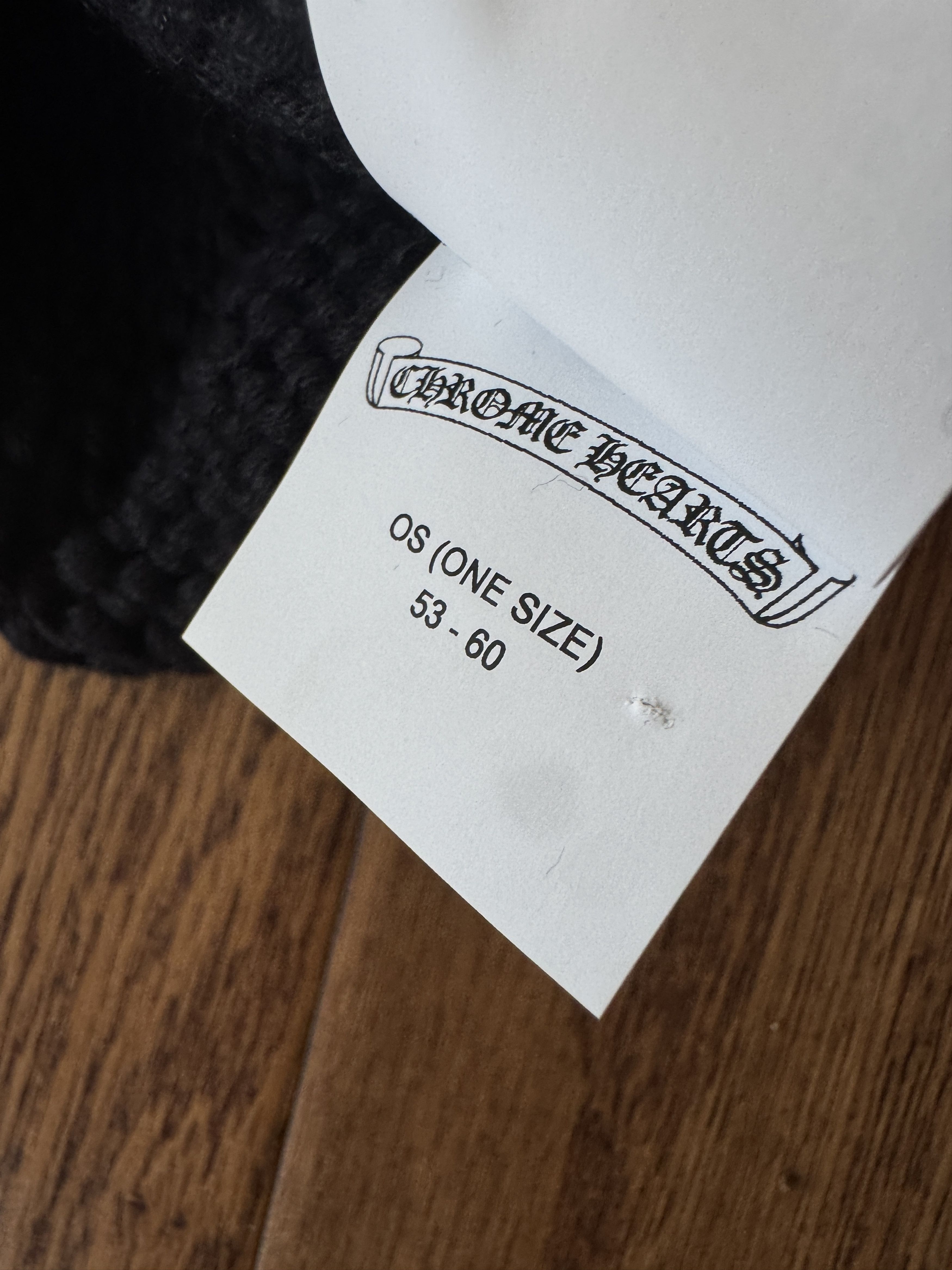Chrome Hearts Chrome Hearts Cashmere Beanie with Cross Patch Size ONE SIZE - 7 Thumbnail