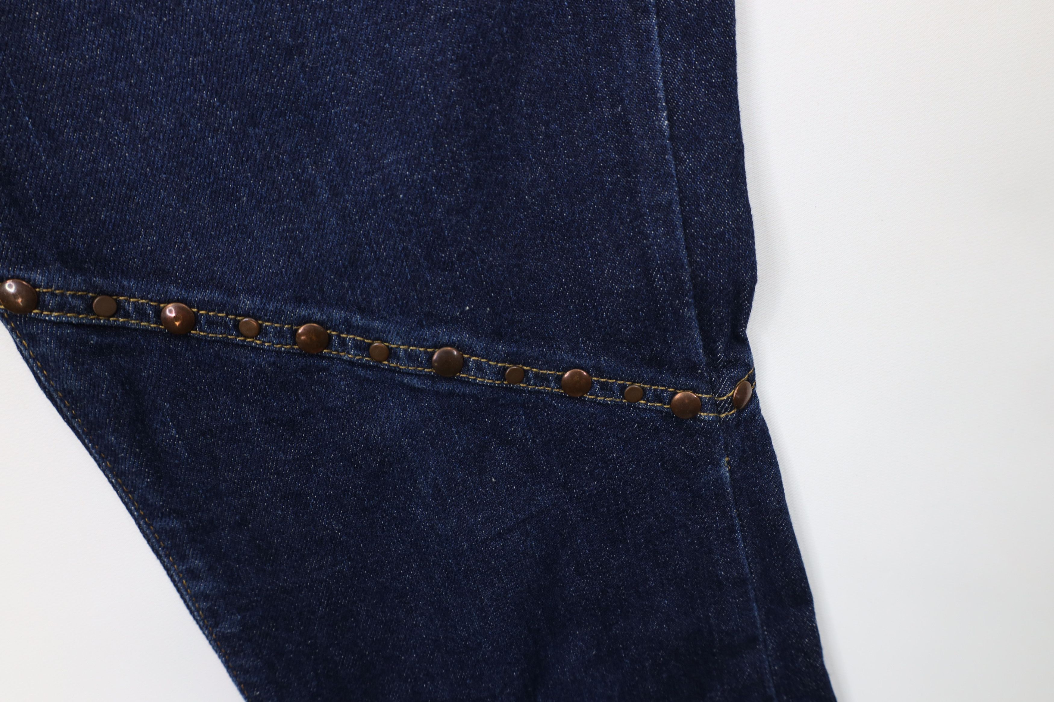 Tommy Hilfiger Vintage Y2K 2000 Tommy Hilfiger Hipster Flared Denim Jeans Size 30" / US 8 / IT 44 - 5 Thumbnail