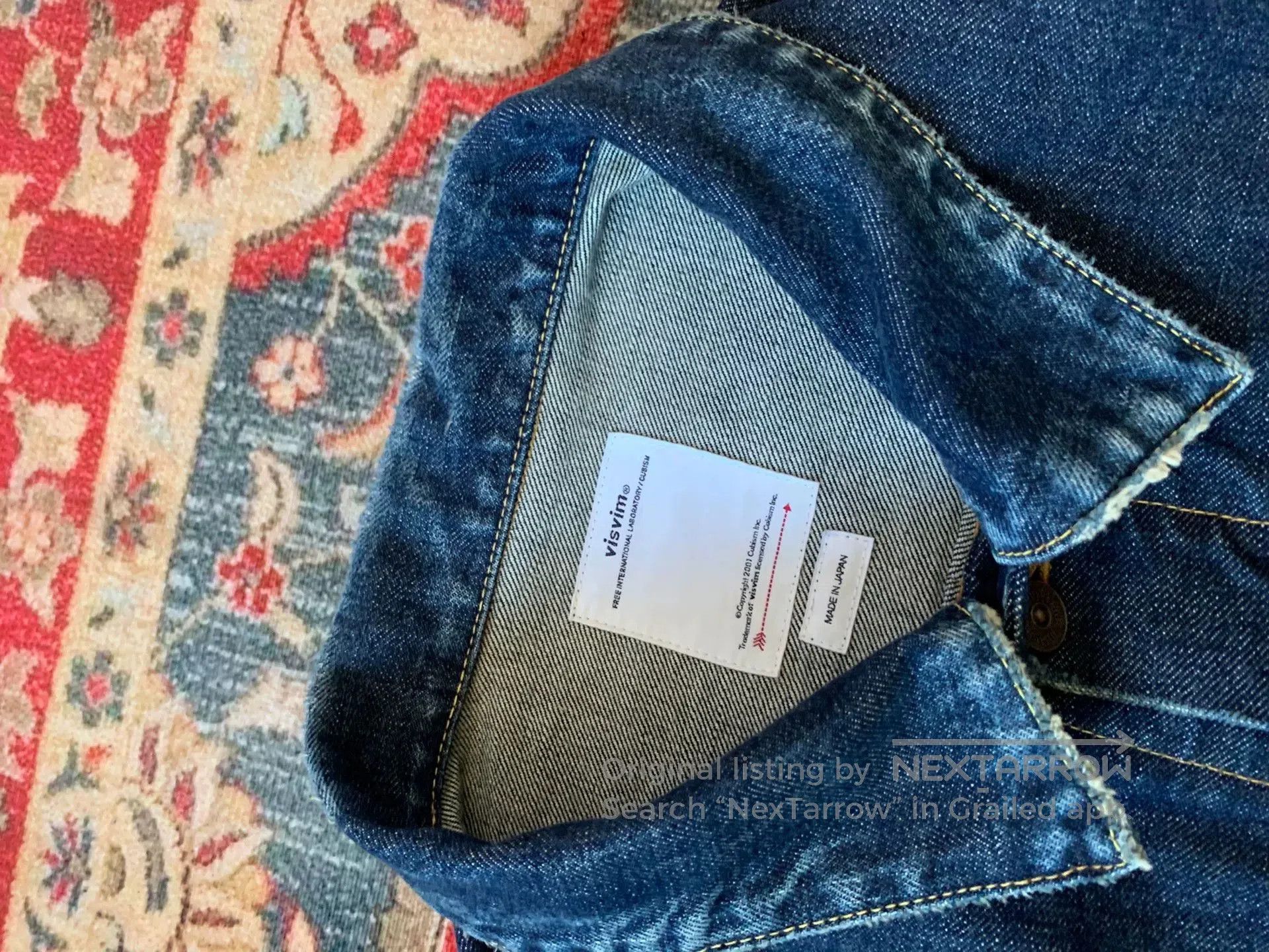 Visvim visvim 101XX JKT Blue Denim Jacket. Size US XL / EU 56 / 4 - 3 Thumbnail