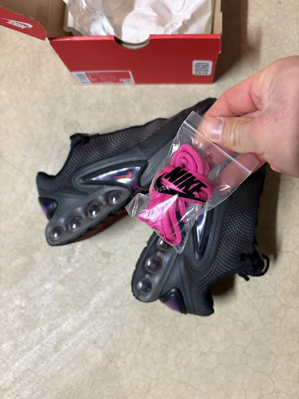Nike Size 8 - Nike Air Max DN All Night Black DV3337-008 Size US 8 / EU 41 - 7 Thumbnail