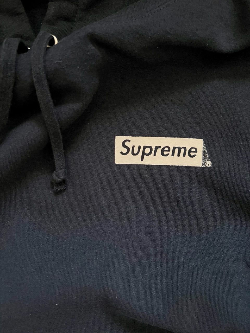 Supreme SUPREME CATWOMAN HOODED SWEATSHIRT NAVY - L Size US L / EU 52-54 / 3 - 4 Thumbnail