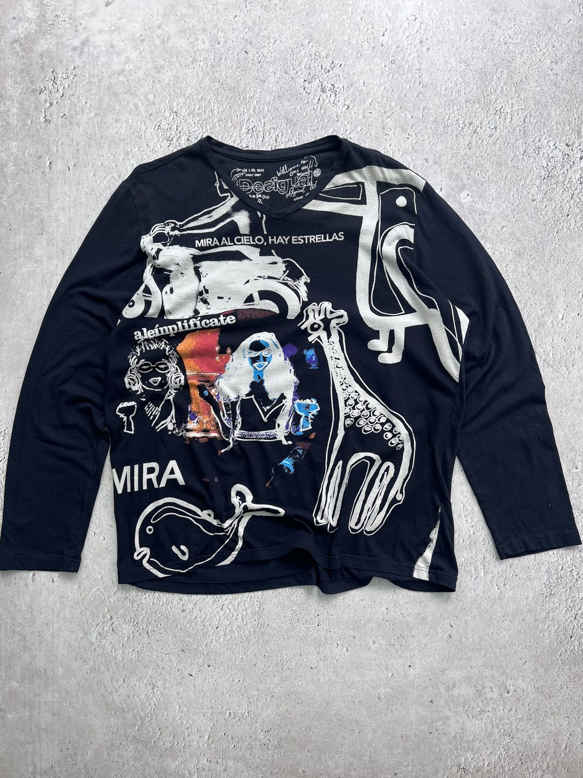 If Six Was Nine × Japanese Brand × Le Grande Bleu (L.G.B.) japanese brand poem longsleeve burning souls Size US XL / EU 56 / 4 - 1 Thumbnail