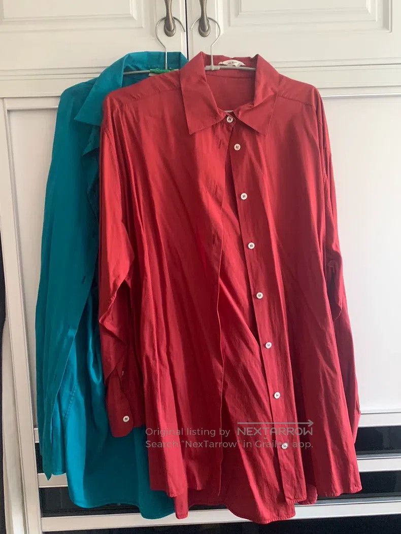 The Row The row Red long-sleeved shirt Size XS / US 0-2 / IT 36-38 - 3 Thumbnail