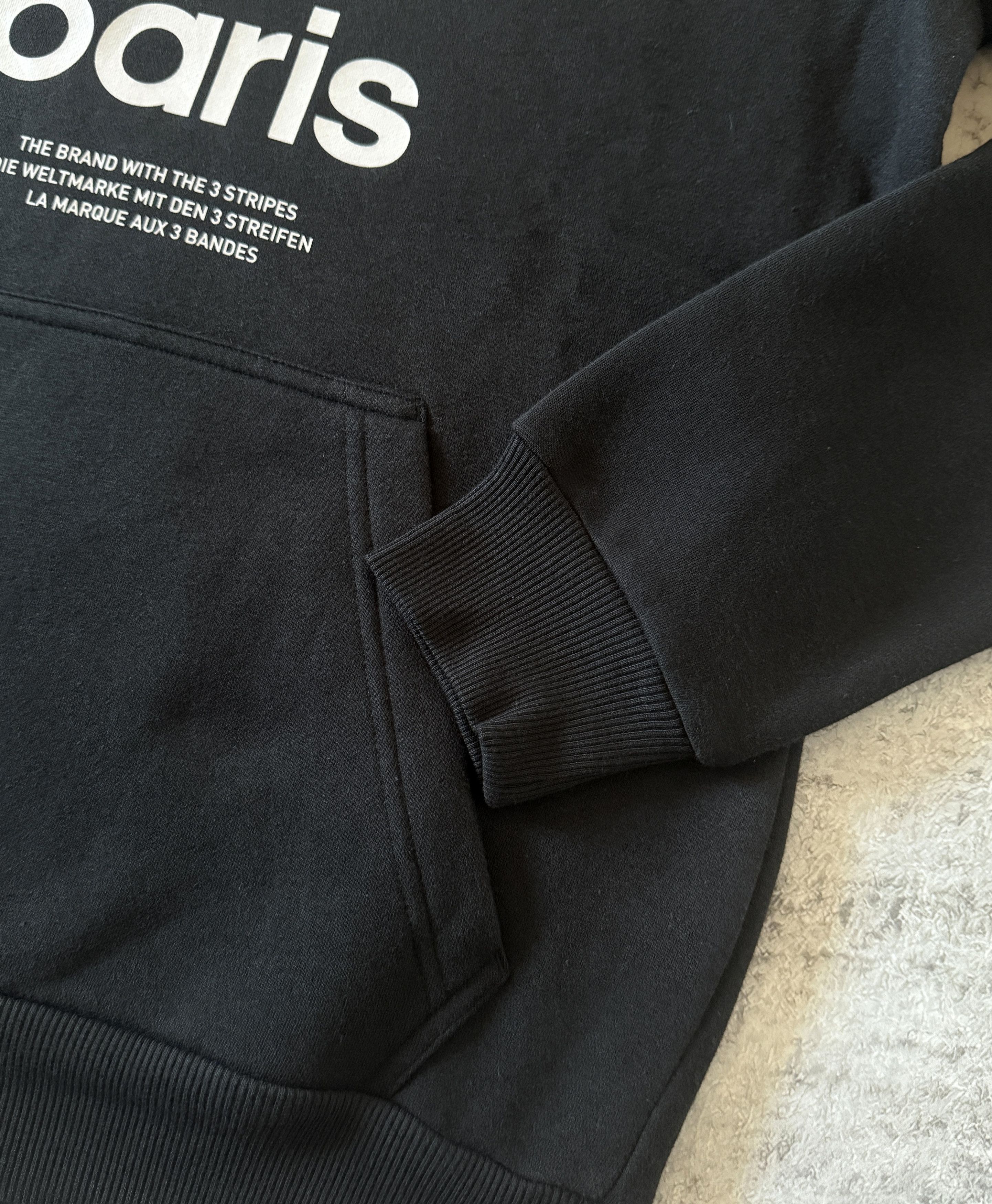 Adidas Adidas Icone Paris City Originals Hoodie Black Ip6535 XS Size US XS / EU 42 / 0 - 8 Thumbnail