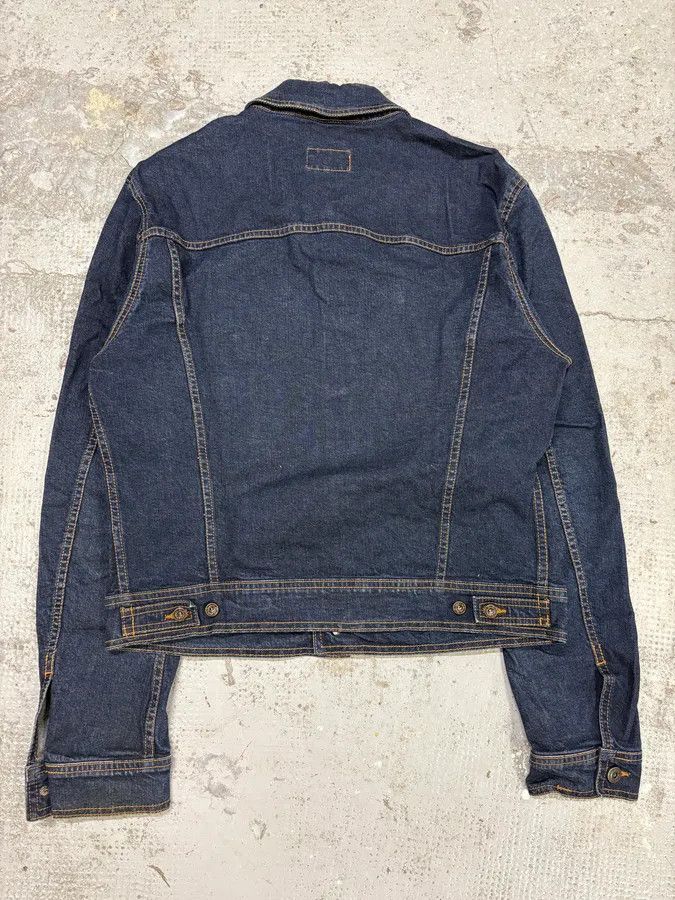 Dolce & Gabbana AW2003 Dolce & Gabbana Blue Cropped Worker Buttoned Denim Jacket Size US M / EU 48-50 / 2 - 4 Thumbnail
