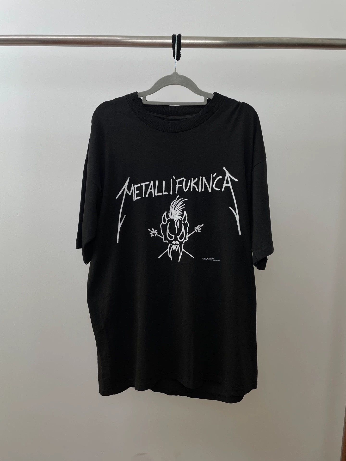Metallica Metallica Stick Figure Black Short Sleeve Tee L Size US L / EU 52-54 / 3 - 1 Thumbnail
