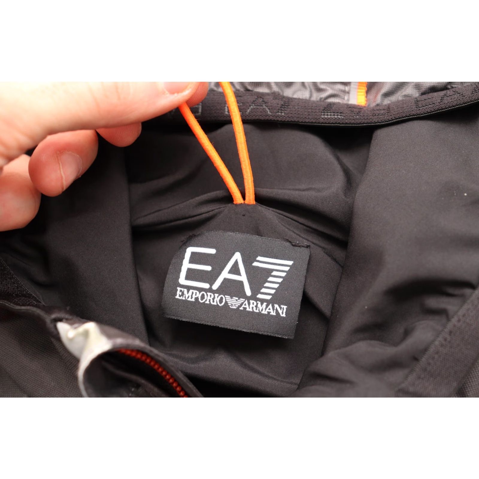 Emporio Armani Emporio Armani EA7 Mens Full Zip Polyester Hooded Jacket Gray Small Logo Mens Size US S / EU 44-46 / 1 - 3 Thumbnail