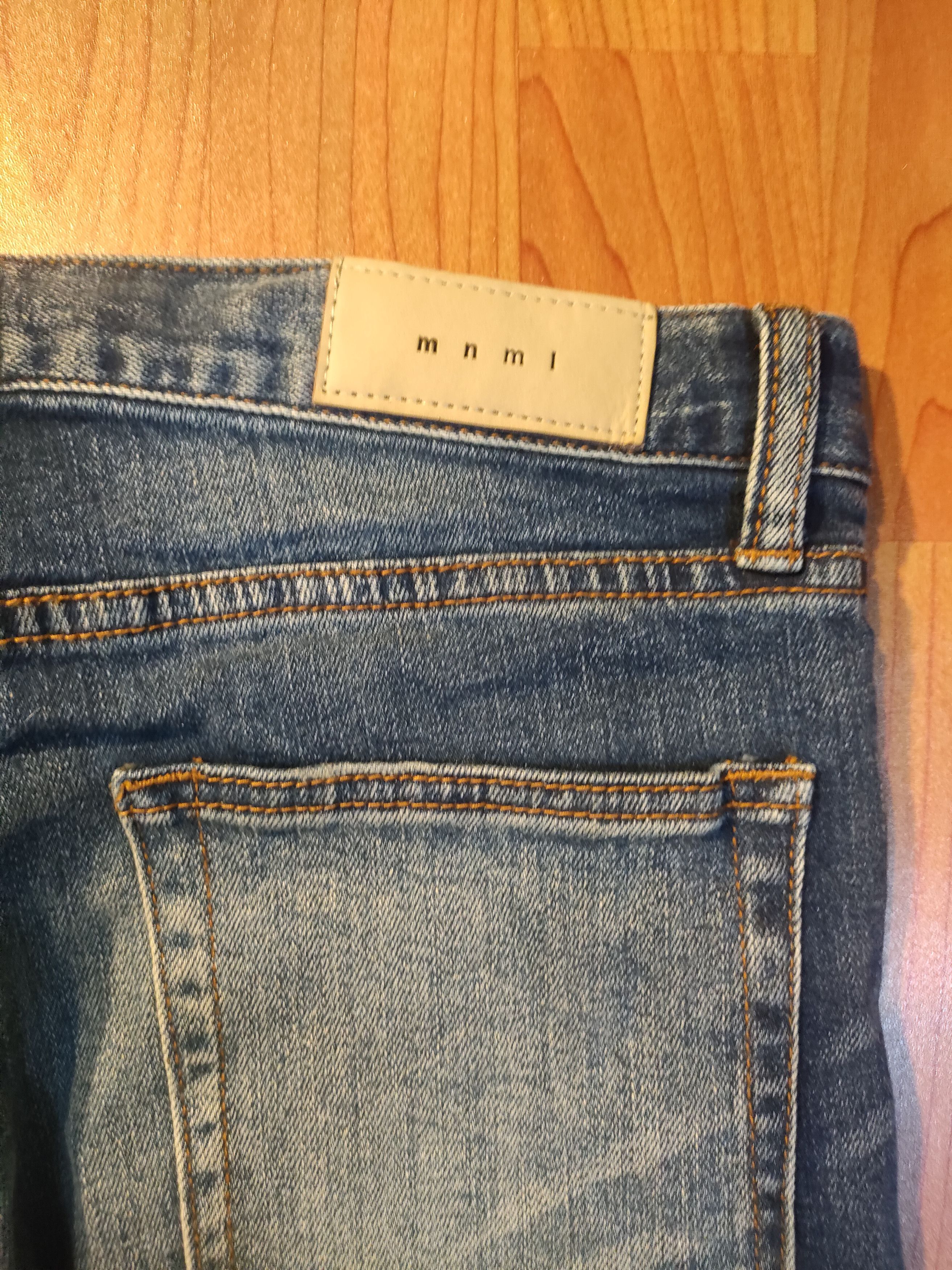 Japanese Brand × MNML MNML Designer Slim Jeans Size US 32 / EU 48 - 2 Thumbnail