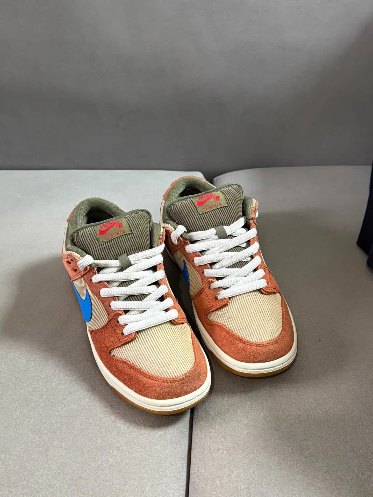 Nike Nike Dunk SB Corduroy, Ｑ20 Size US 8 / EU 41 - 1 Thumbnail