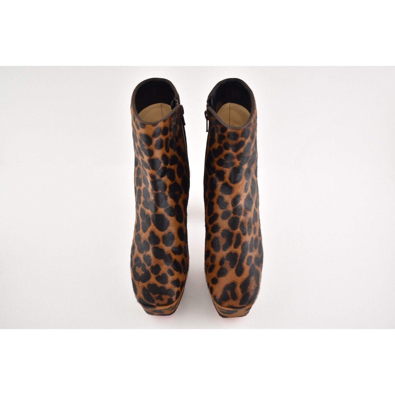 Christian Louboutin Christian Louboutin Protoboot 110 Black Leopard Platform Size US 5.5 / IT 35.5 - 6 Thumbnail