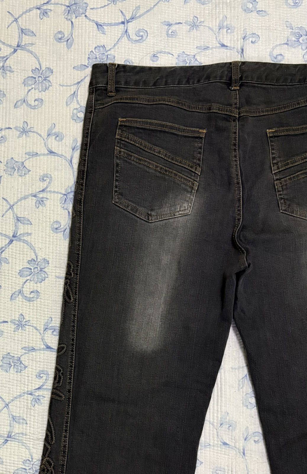 Japanese Brand Japanese Browdwin Flared Jeans Streetwear Denim Size US 37 - 12 Thumbnail
