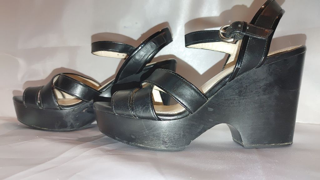 Coach Coach Nikki Leather Platform Sandals Size 8.5B Size US 8.5 / IT 38.5 - 3 Thumbnail