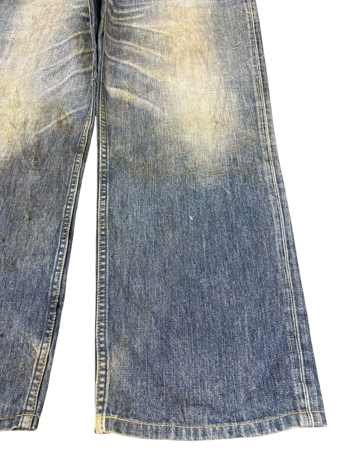 Levi's Vintage 90s Levis 502 Mud Wash Distressed Baggy Jeans Size US 38 / EU 54 - 7 Thumbnail