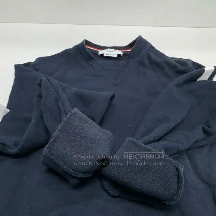 Thom Browne Thom Browne Classic Navy Sweatshirt for Men. Size US M / EU 48-50 / 2 - 6 Thumbnail