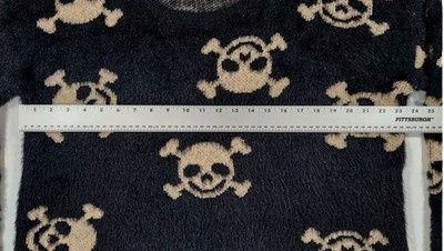 Shein SHEIN Eyelash Knit Skull Jacquard Cropped Pullover Boxy L Size L / US 10 / IT 46 - 4 Thumbnail