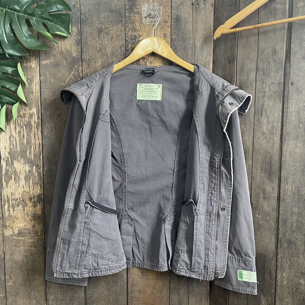 Diesel Vintage Diesel Jacket Size S / US 4 / IT 40 - 3 Thumbnail