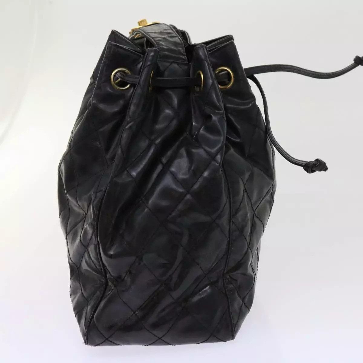 Chanel CHANEL Matelasse Shoulder Bag Patent leather Black Size ONE SIZE - 9 Thumbnail