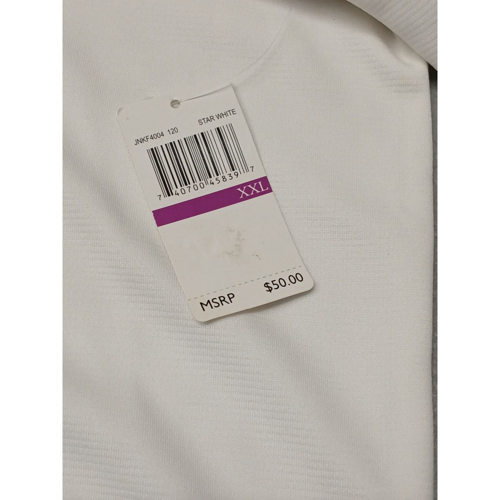 Other Jack Nicklaus (XXL) White Stay Dry Fit Button Collar Shirt Size US XXL / EU 58 / 5 - 5 Thumbnail