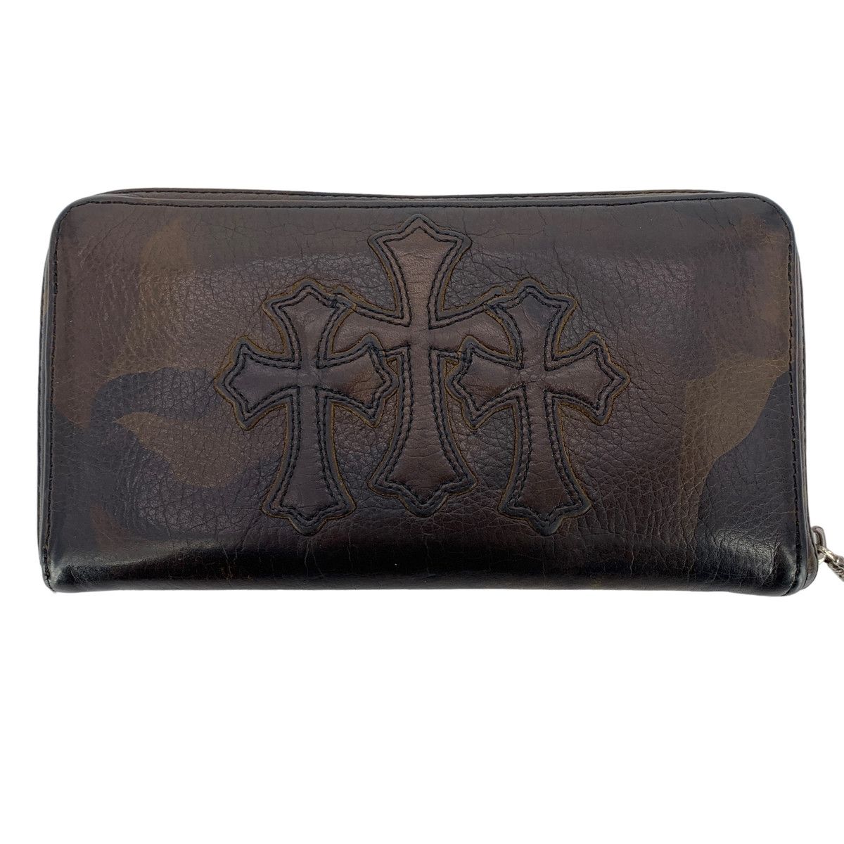 Chrome Hearts Chrome Hearts Camo Cemetery Zipper Clutch Size ONE SIZE - 7 Thumbnail