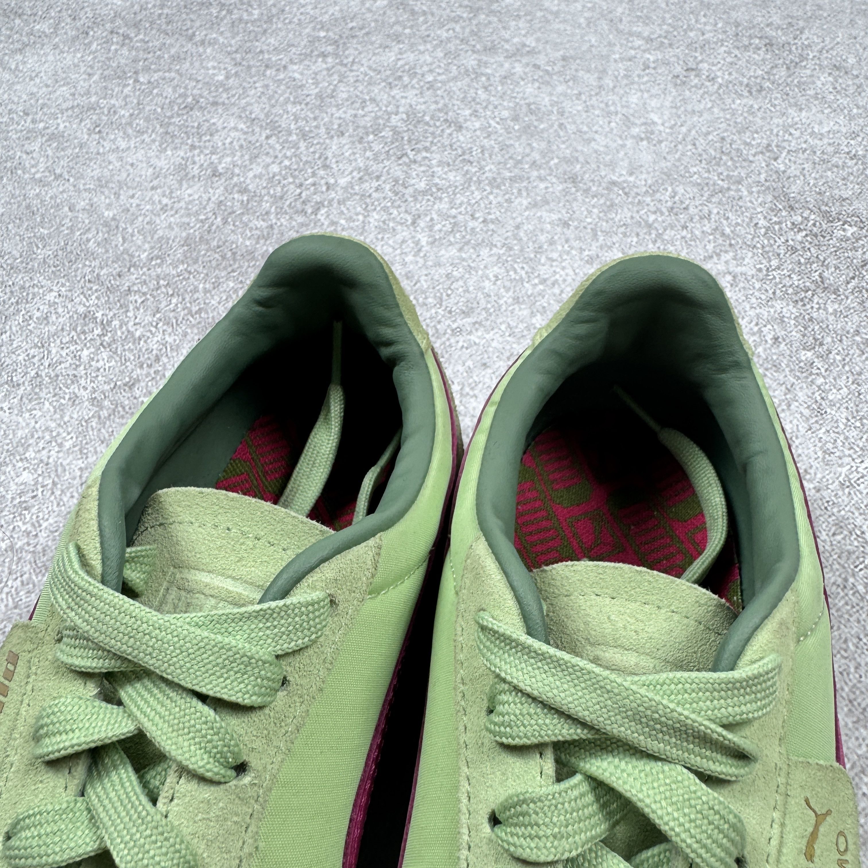 Puma Puma Palermo OG Green 383011-07 nylon suede sneakers size 39 Size US 7 / IT 37 - 10 Thumbnail
