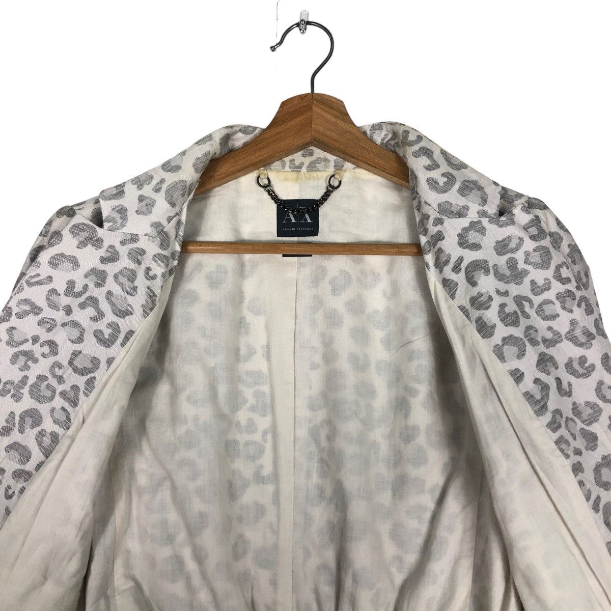 Armani Exchange 🔥Vtg Cropped Jacket Polkadot Full Print Armani Exchange Size US M / EU 48-50 / 2 - 12 Thumbnail