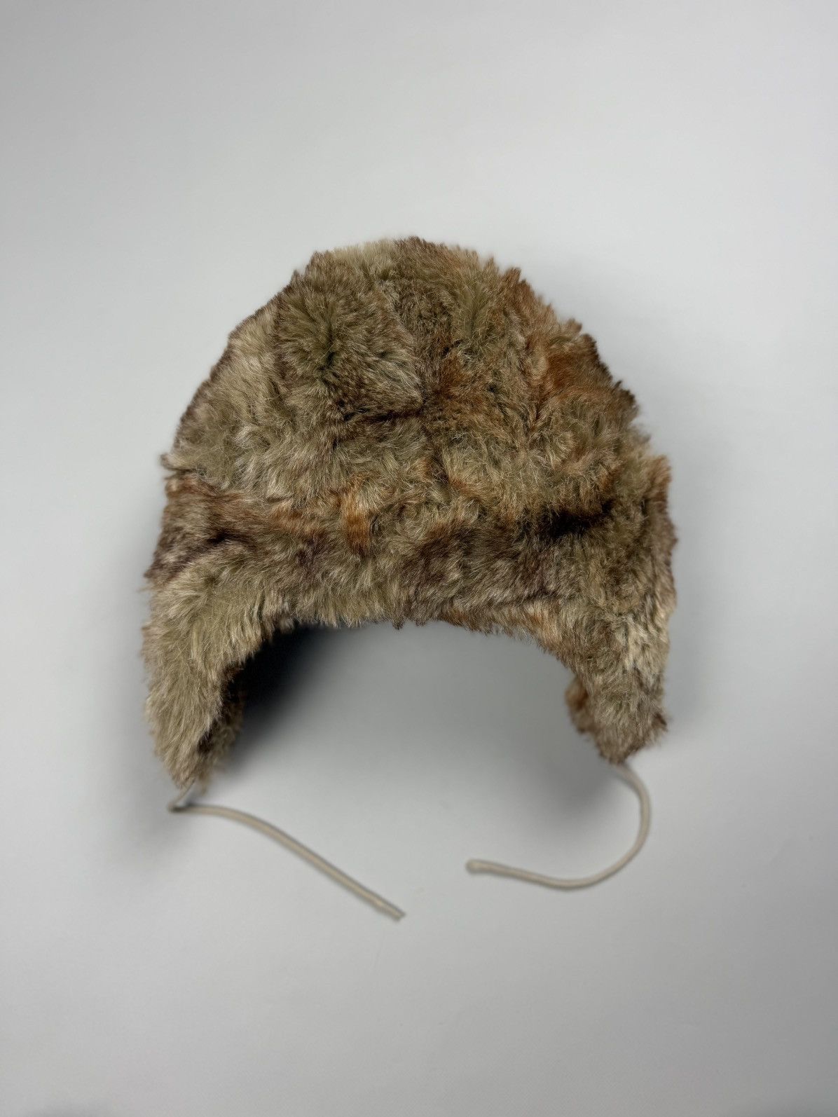 Other Vintage Ushanka Faux Fur Fuzzy Trapper Hat One Size Size ONE SIZE - 7 Thumbnail
