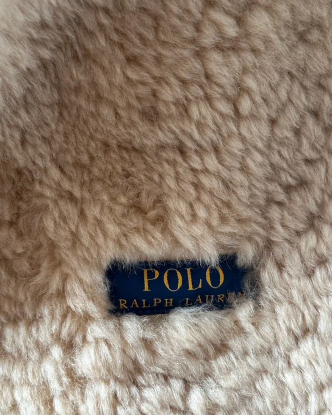 Polo Ralph Lauren B-3 SHEARLING LEATHER BOMBER JACKET Size US L / EU 52-54 / 3 - 6 Thumbnail