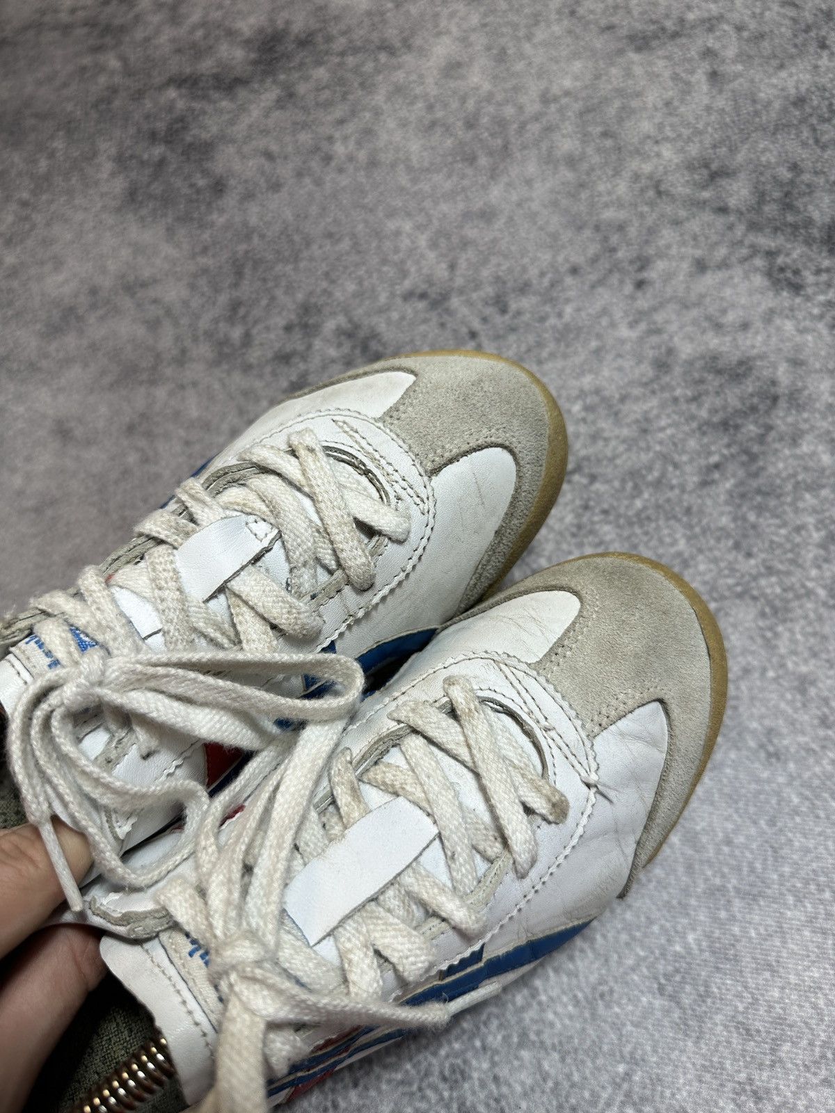 Onitsuka Tiger × Vintage Vintage Onitsuka Tiger ASICS Low Sneakers Streetwear Rare Size US 5.5 / EU 38 - 5 Thumbnail