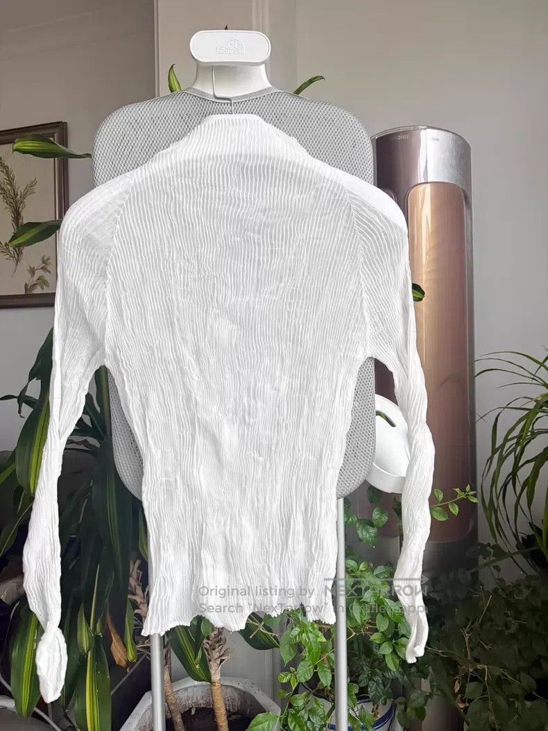 Issey Miyake Issey Miyake Wicker Perspective High Neck Long Sleeve Size M / US 6-8 / IT 42-44 - 6 Thumbnail