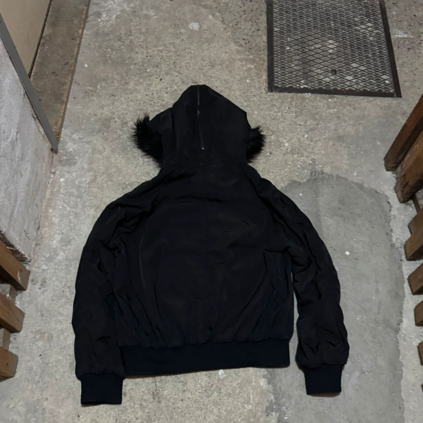 Vintage Fur split hood bomber bomber Size US M / EU 48-50 / 2 - 4 Thumbnail
