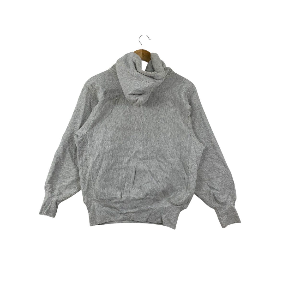 Champion Vintage 90’ CHAMPION REVERSE WEAVE Gray Pullover Hoodie Size M / US 6-8 / IT 42-44 - 8 Thumbnail