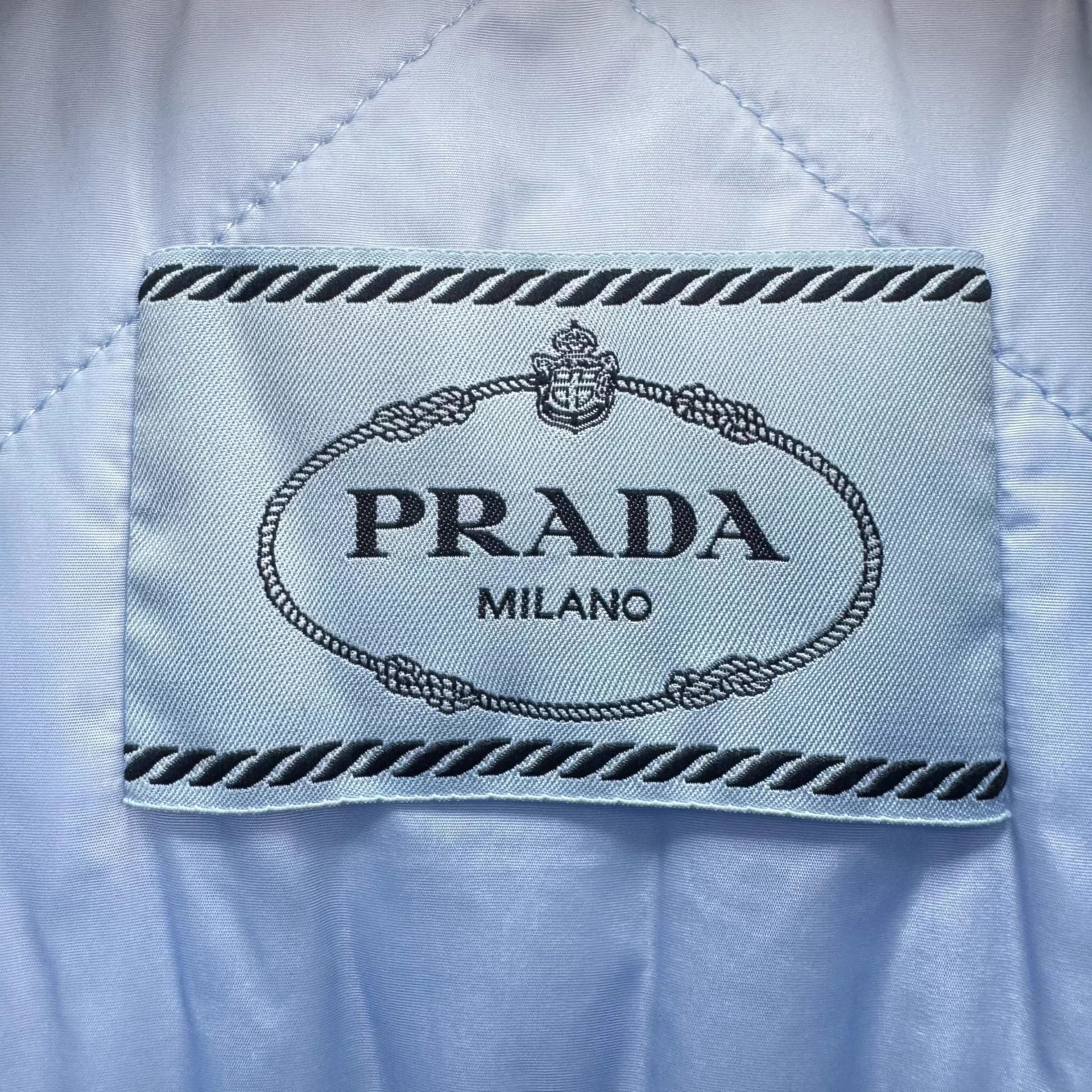 Prada Prada Padded Nylon Triangle Logo Jacket 38 98 New Size S / US 4 / IT 40 - 6 Thumbnail