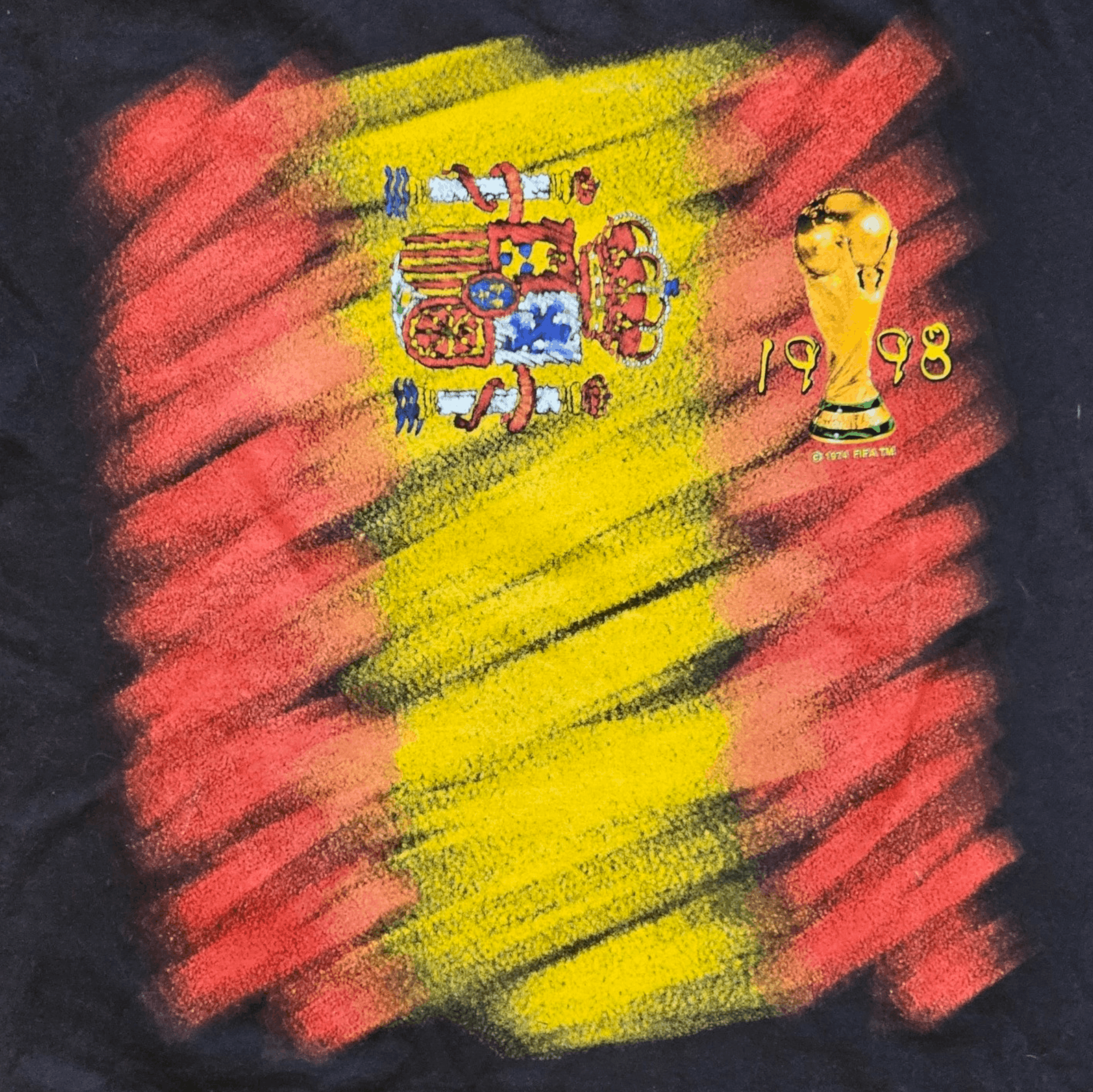 Adidas Adidas Spain 1998 World Cup Size US M / EU 48-50 / 2 - 2 Thumbnail