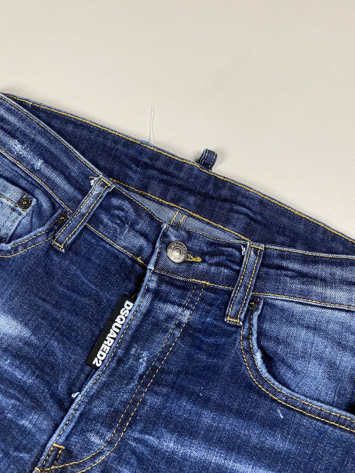 Dsquared2 Dsquared 2 ladies distressed denim jeans size 42 Size 28" / US 6 / IT 42 - 12 Thumbnail