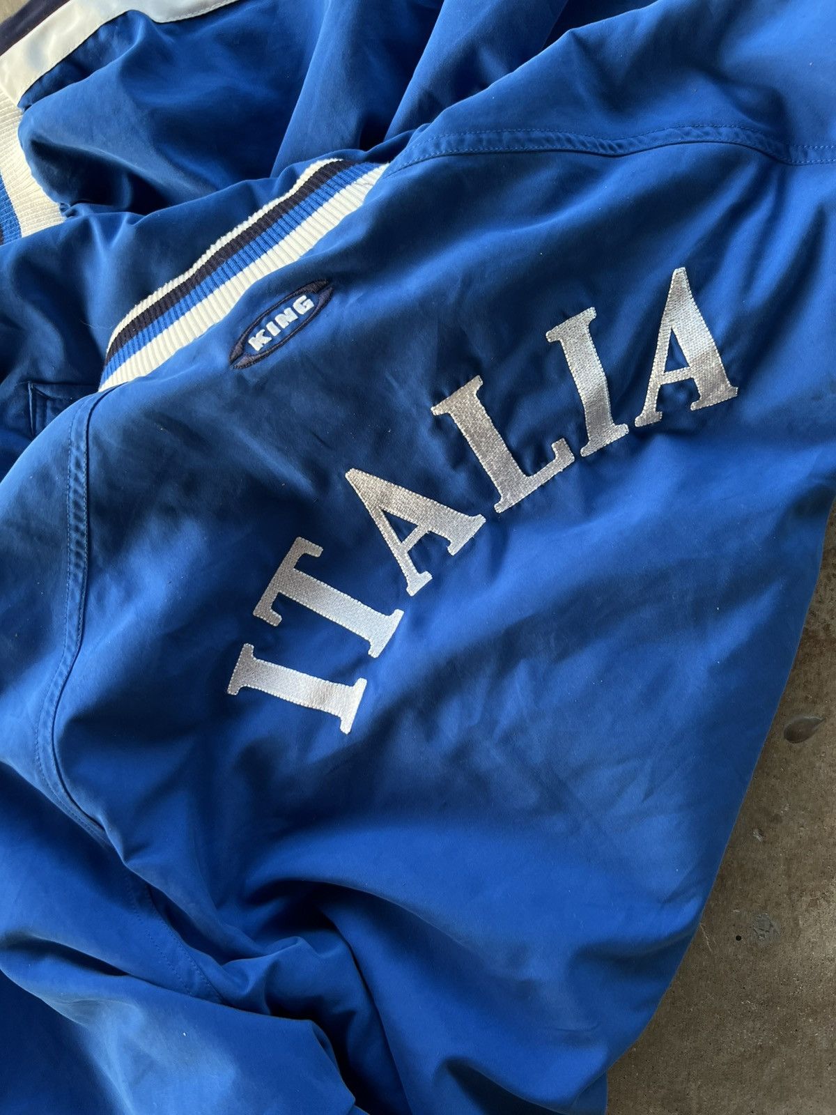 Puma Vintage 90’s Puma Italy 🇮🇹 National Team Zip Up Light Jacket Size US XL / EU 56 / 4 - 4 Thumbnail