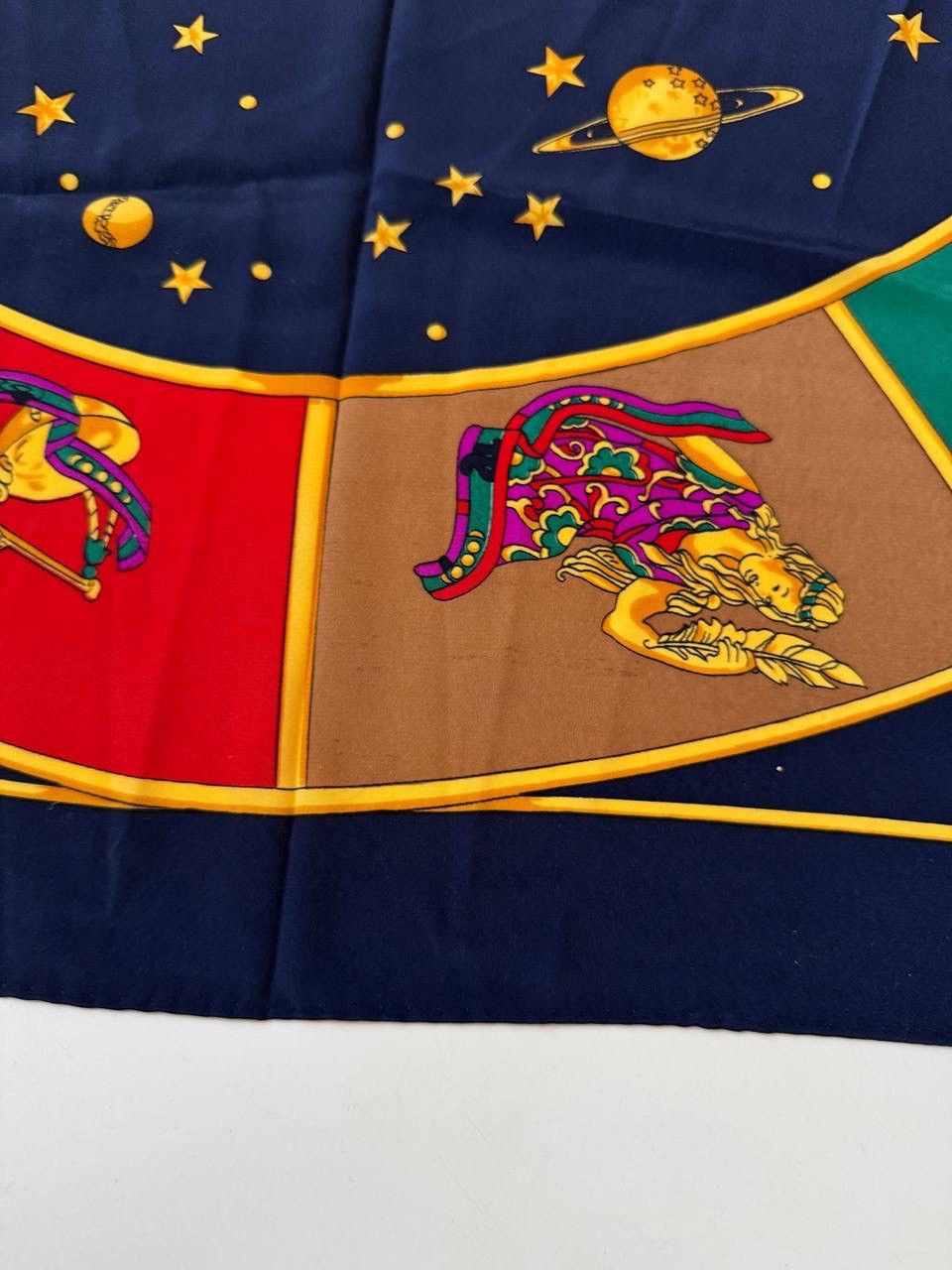 Versace Vintage Versace Gianni Silk Scarf Zodiac Authentic Size ONE SIZE - 4 Thumbnail