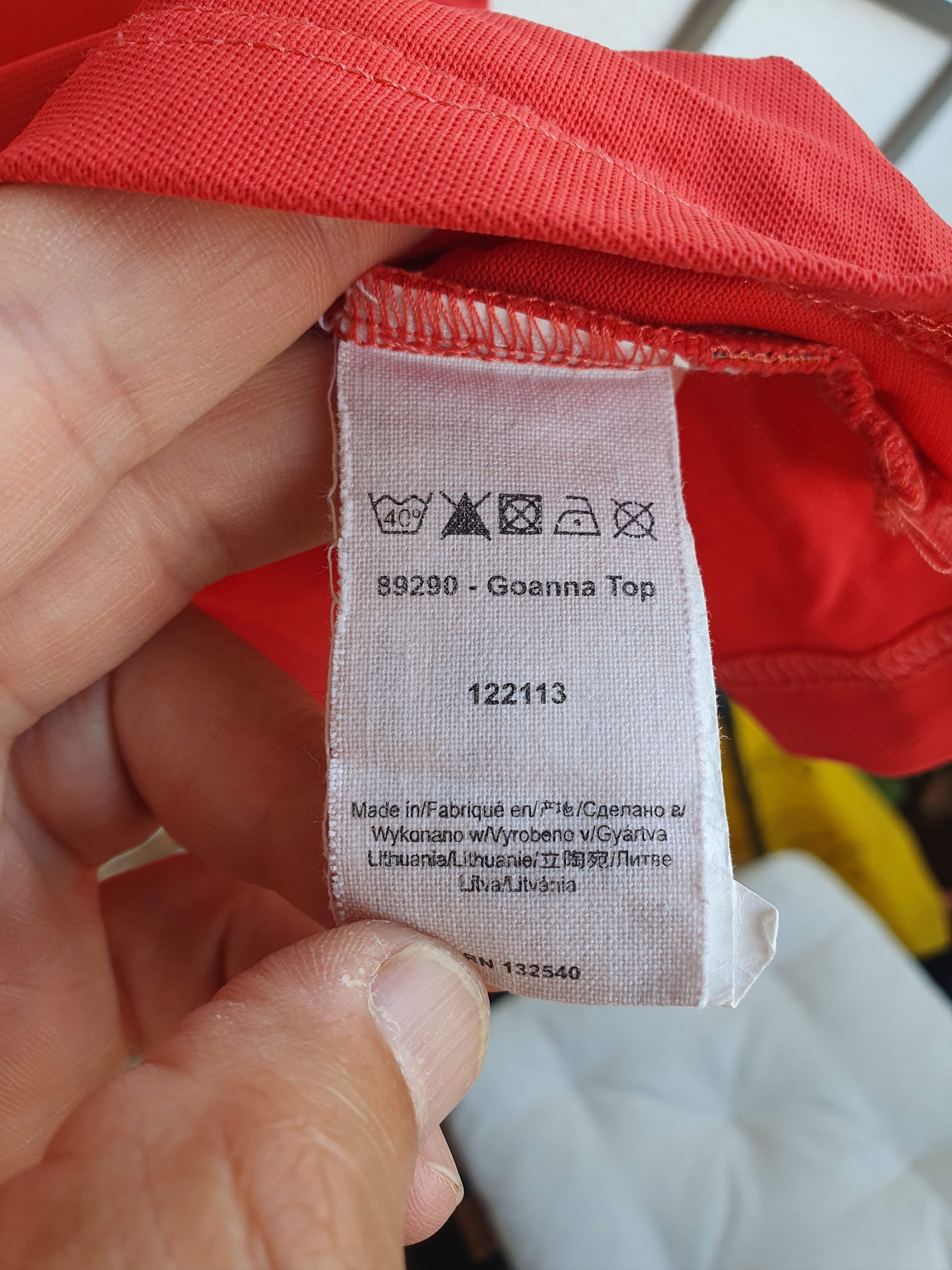 Fjallraven Fjallraven Woman's Goanna Top Polo t-shirt sz XL/L? Size XL / US 12-14 / IT 48-50 - 4 Thumbnail
