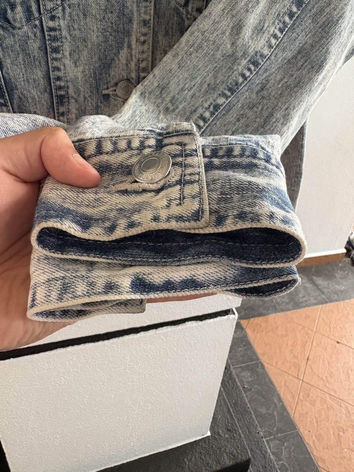 Japanese Brand Japanese Brand Acid Washed Denim Jacket Size US M / EU 48-50 / 2 - 5 Thumbnail