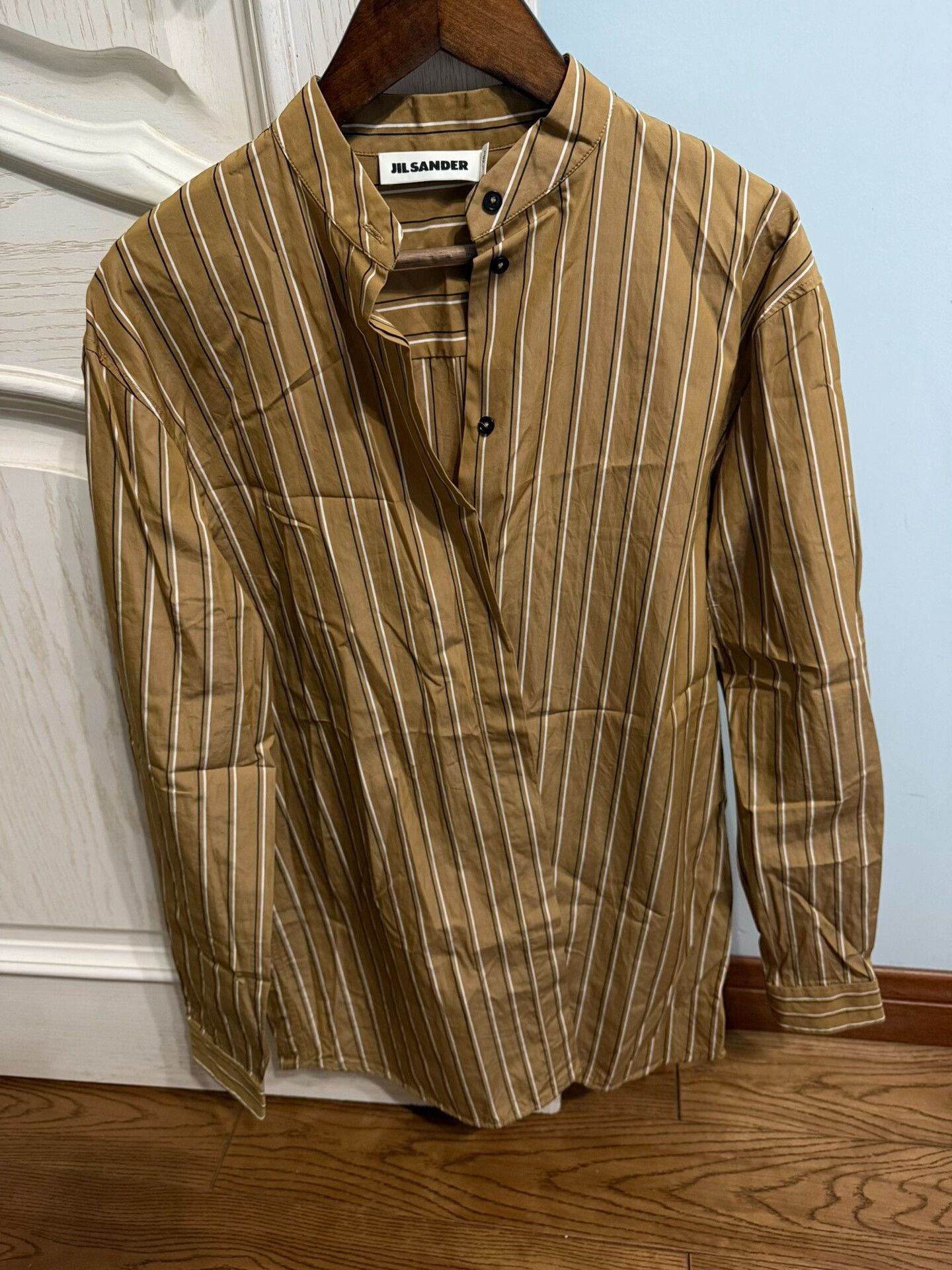 Jil Sander Jil Sander Striped Loose Fit Shirt Size S / US 4 / IT 40 - 1 Thumbnail