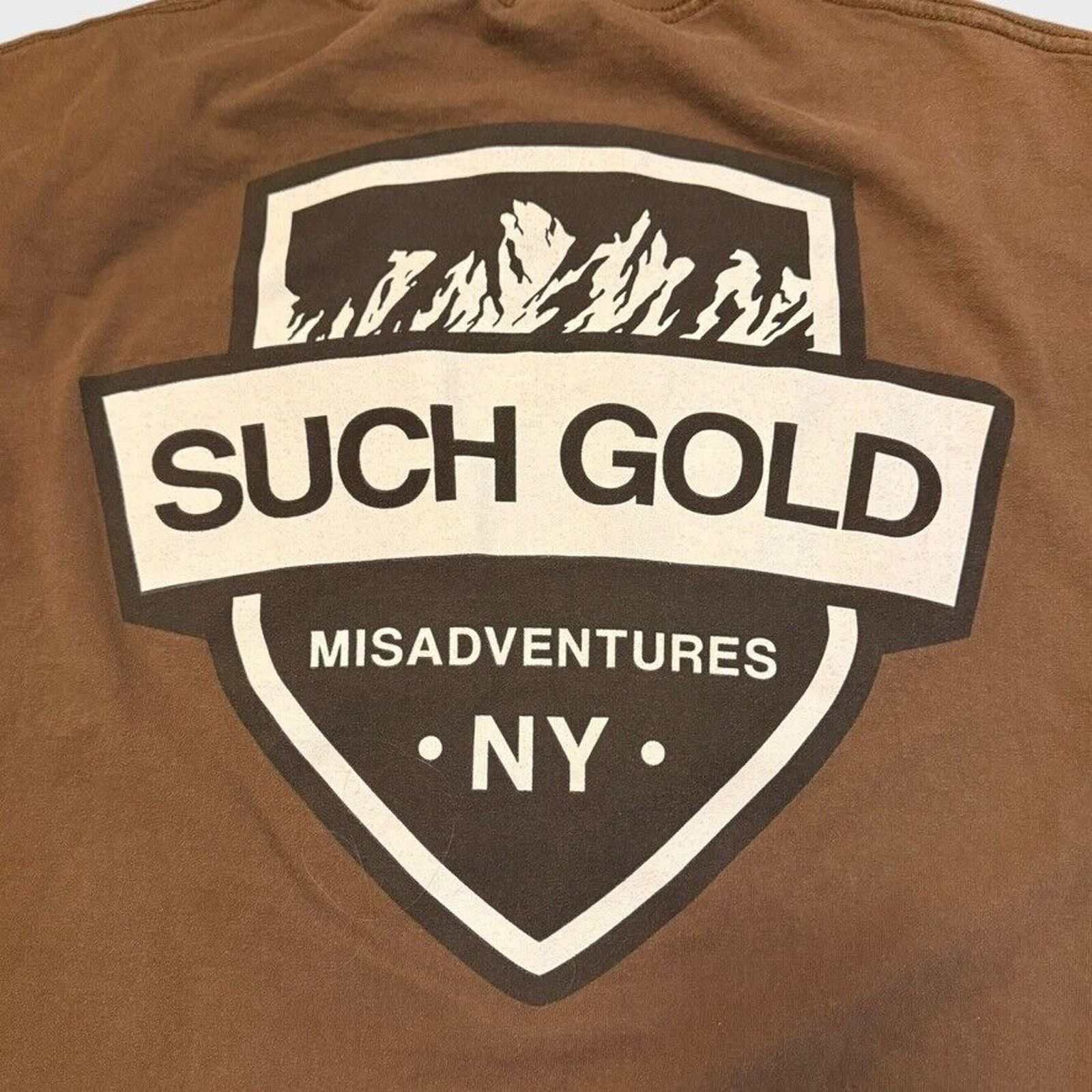Band Tees Such Gold Band Misadventures 2012 Brown T-Shirt Size XL Size US XL / EU 56 / 4 - 4 Thumbnail
