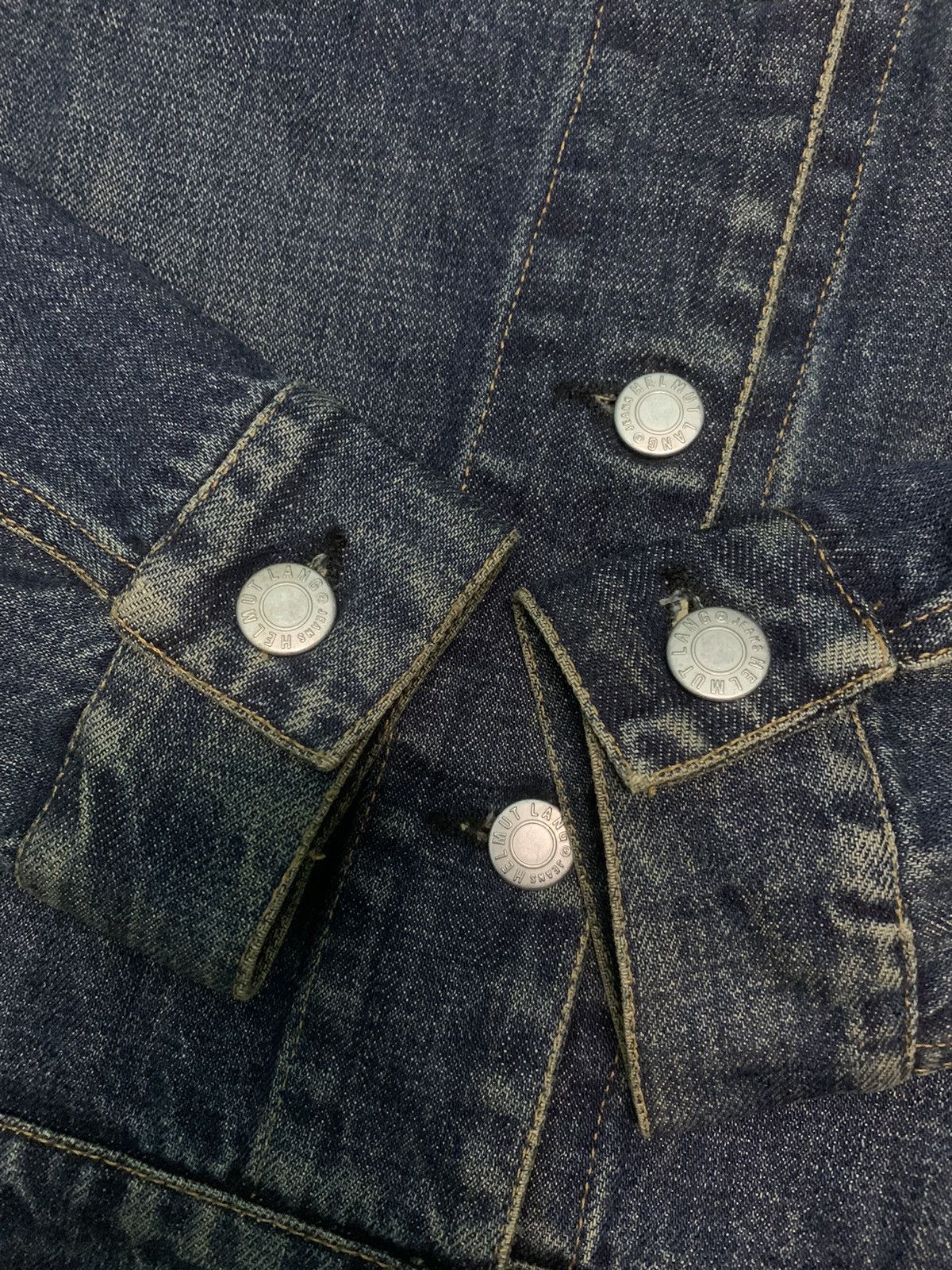 Helmut Lang 💥Vtg90s Helmut Lang Classic Denim Jacket Size M / US 6-8 / IT 42-44 - 3 Thumbnail