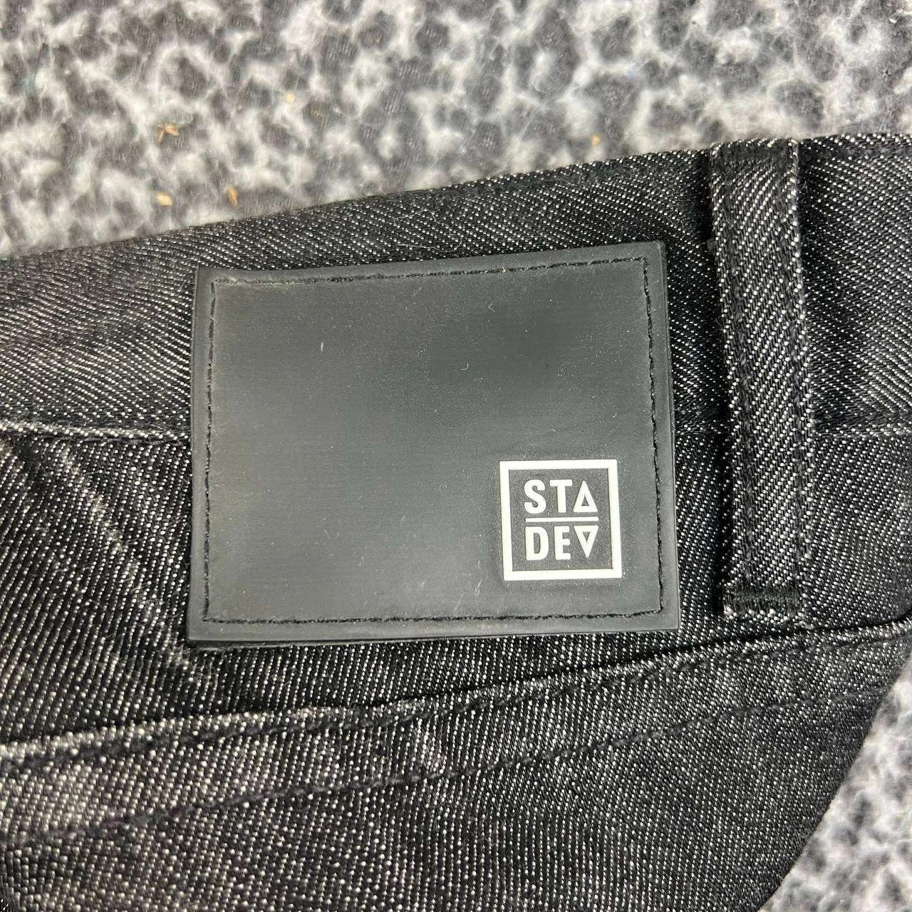 Other Standard Deviation Alpha Jeans Men 38x32 Faded Denim Pants Size US 38 / EU 54 - 8 Thumbnail