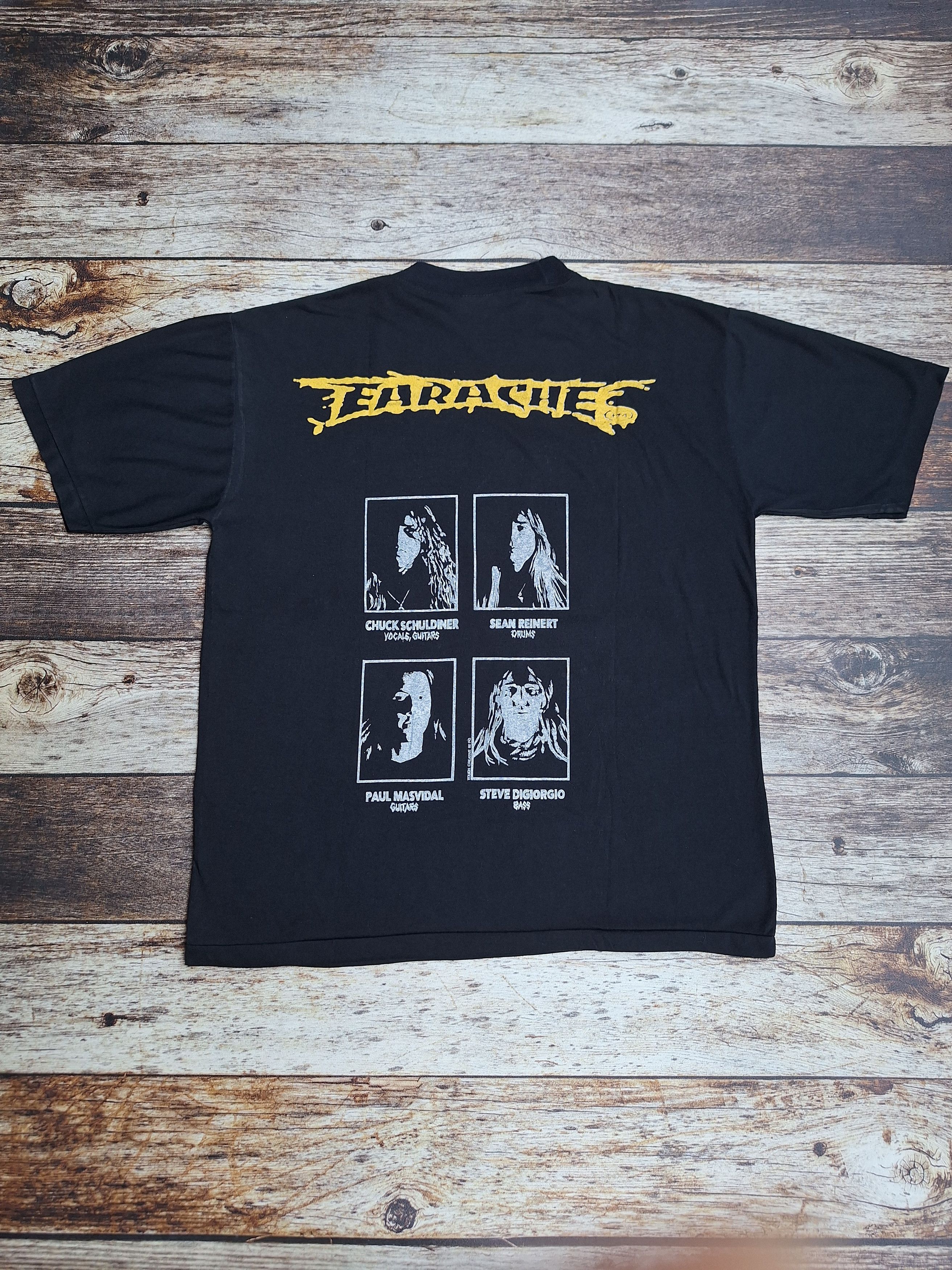 Band Tees 🔥RARE🔥 Vintage Death band album metal tee rock tshirt Size US L / EU 52-54 / 3 - 4 Thumbnail