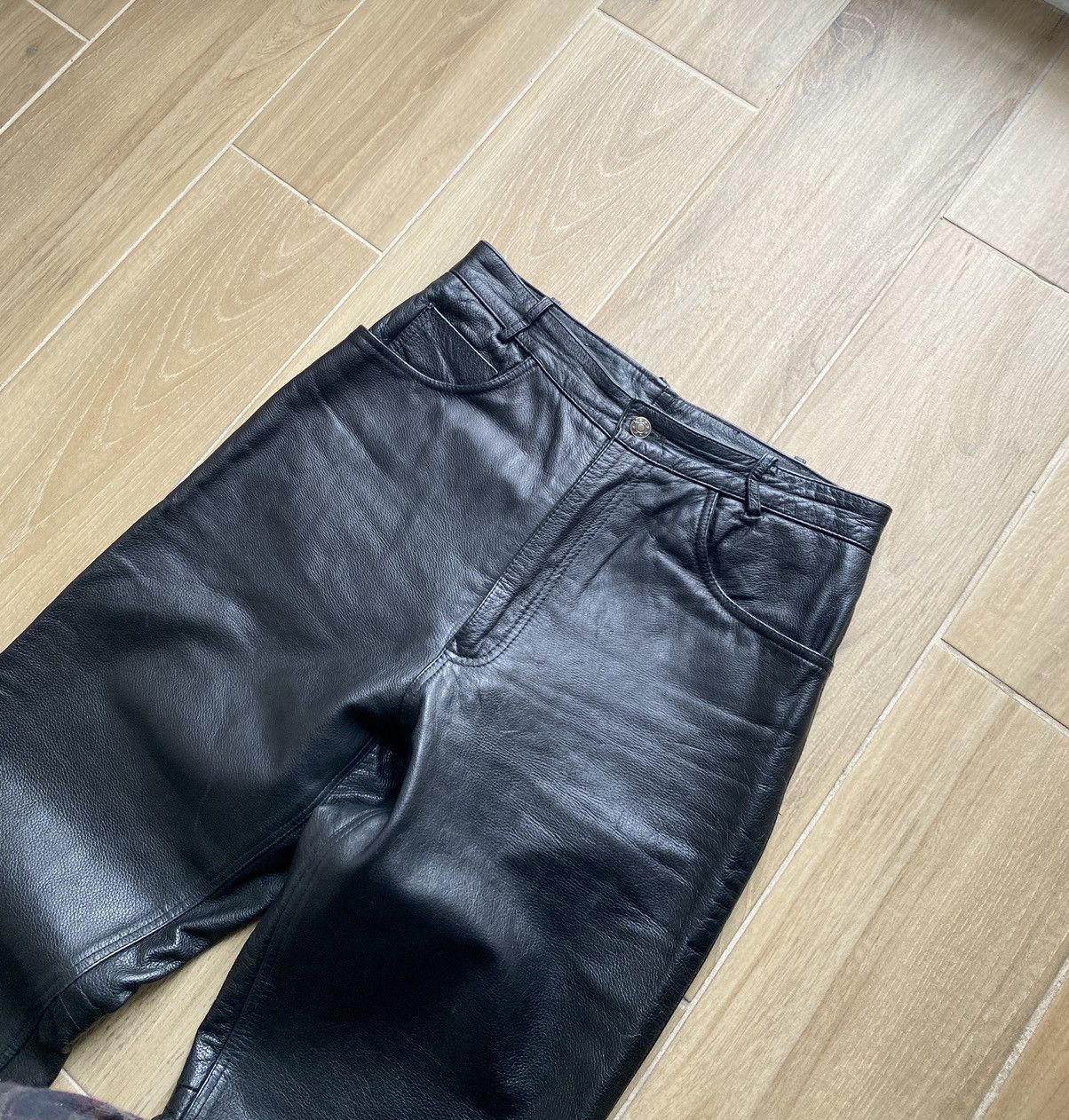Genuine Leather Vintage Leather Pants Size US 30 / EU 46 - 2 Thumbnail