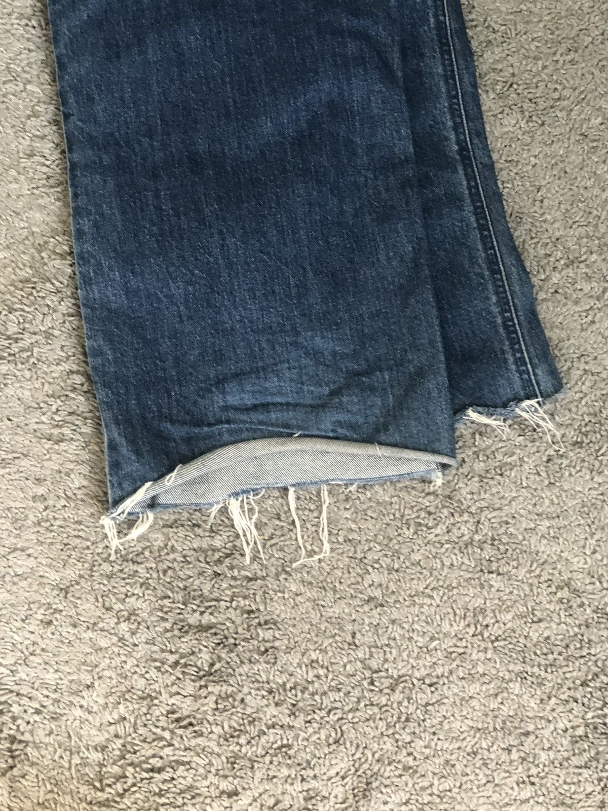 Raf Simons OFFERS WELCOME | RAF SIMONS UNEVEN KNEE PATCH JEANS Size US 34 / EU 50 - 8 Thumbnail