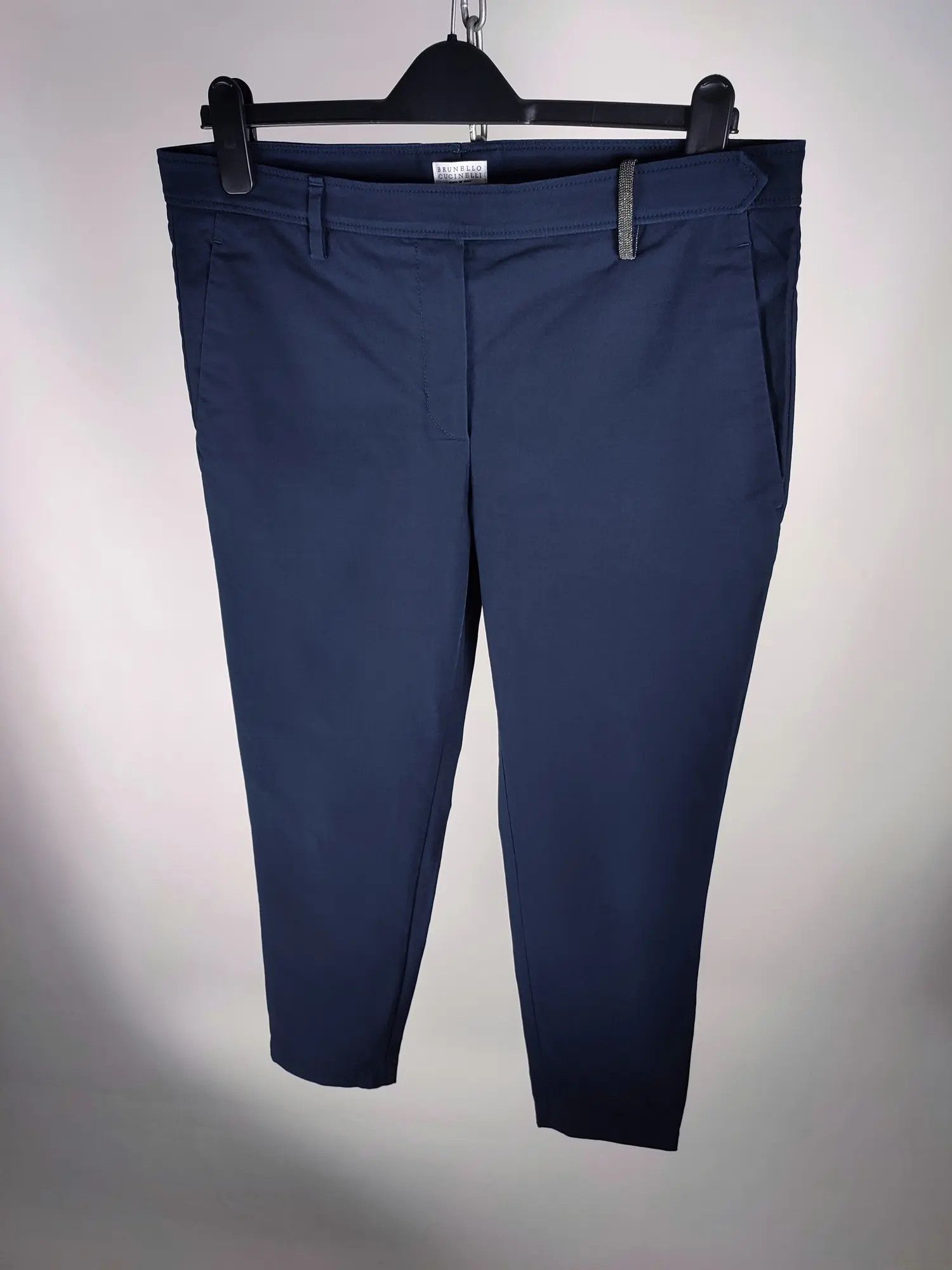 Brunello Cucinelli Brunello Cucinelli Monolithic Chain Casual Trousers Pants Size 32" / US 10 / IT 46 - 3 Thumbnail