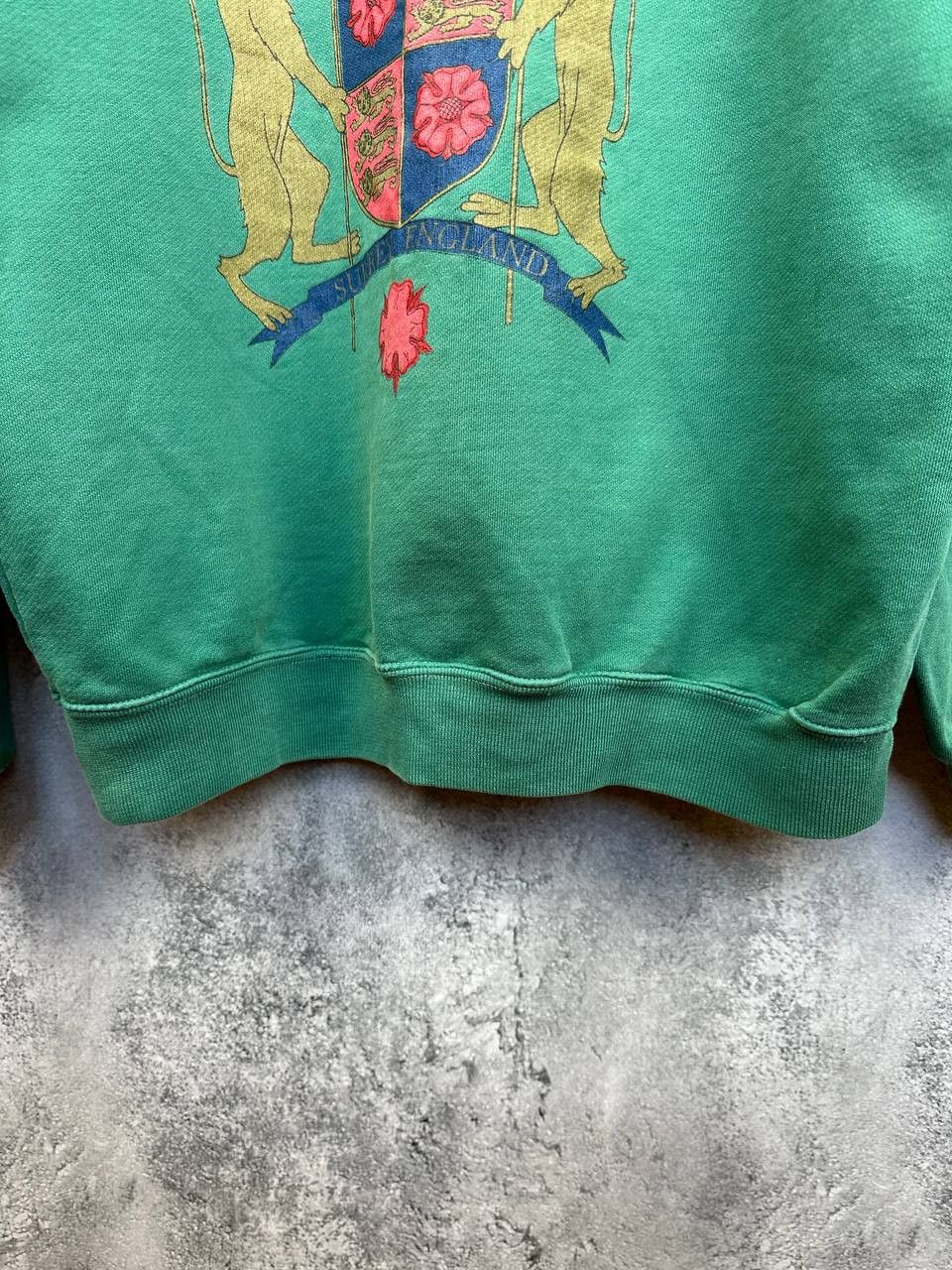 Kent & Curwen Kent & Curwen Green Crest Sweatshirt Made England Vintage Size US M / EU 48-50 / 2 - 7 Thumbnail