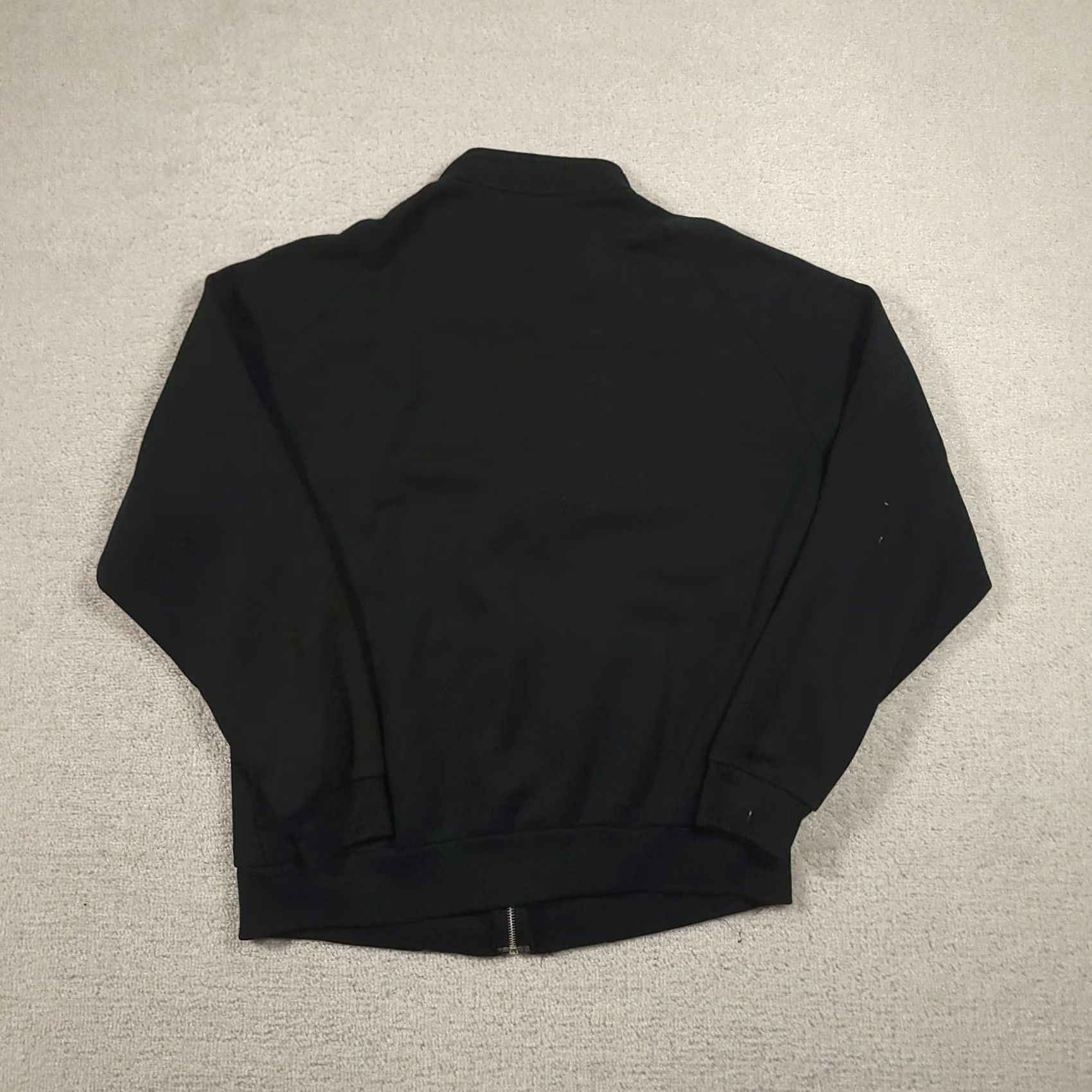 Vintage VINTAGE Muleskins Jacket Black Zip Up Sweatshirt USA Made XL Men Sweater Full Zip Size US XL / EU 56 / 4 - 7 Thumbnail