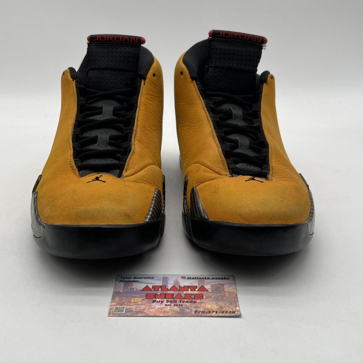 Jordan Brand Air Jordan 14 reverse Ferrari Size US 11.5 / EU 44-45 - 2 Thumbnail